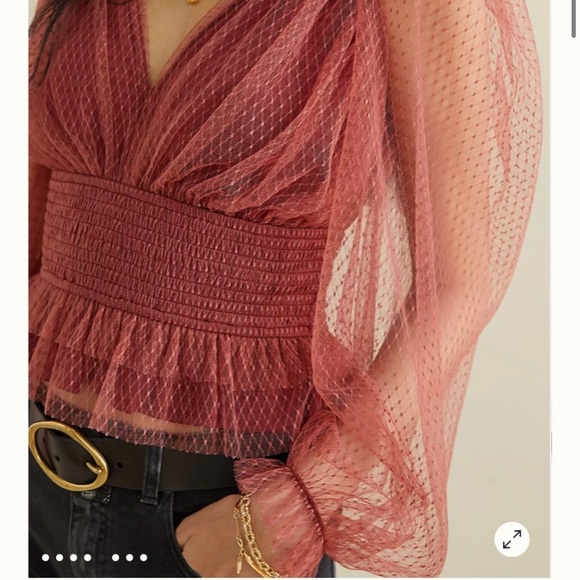 Anthropologie tulle top new with tags xs - Picture 5 of 8